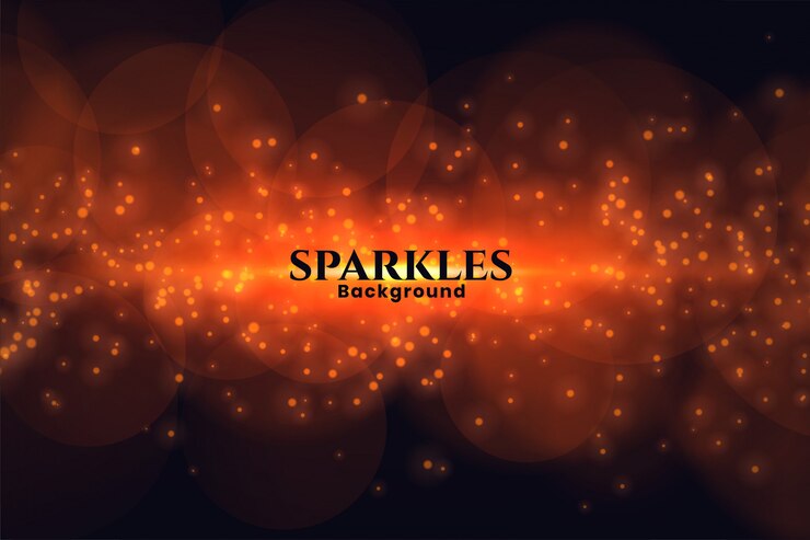 Vettore gratuito sfondio scintillante astratto con effetto di luce bokeh