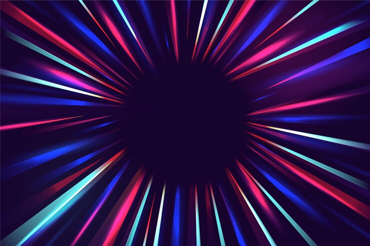 Vettore gratuito sfondo a luci al neon