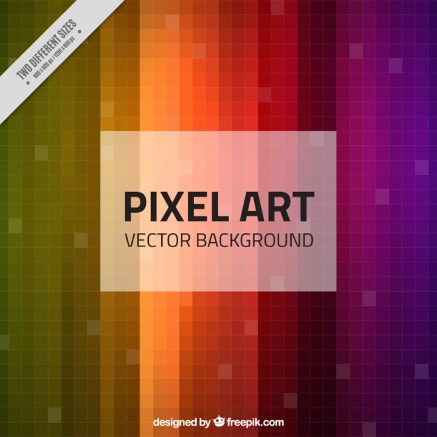 Vettore gratuito sfondo a strisce variopinta fatta di pixel