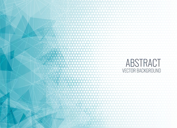 Vettore gratuito sfondo astratto blu forme geometriche