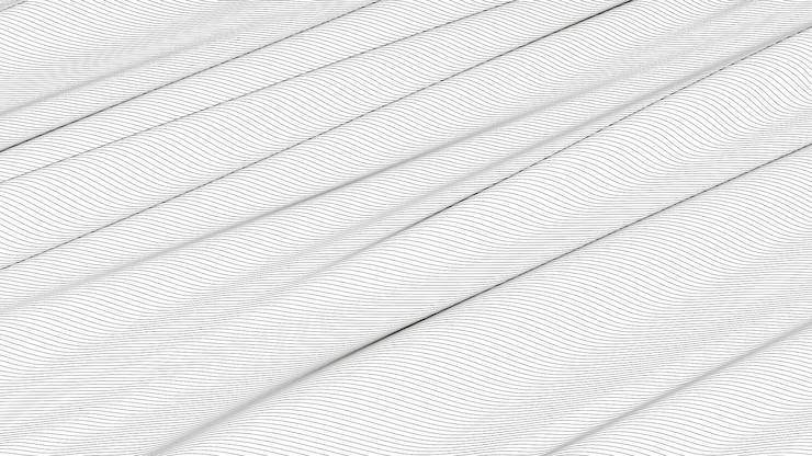 Vettore gratuito sfondo astratto con forme di linea distorte su sfondo bianco onde di linea sonora monocromatiche