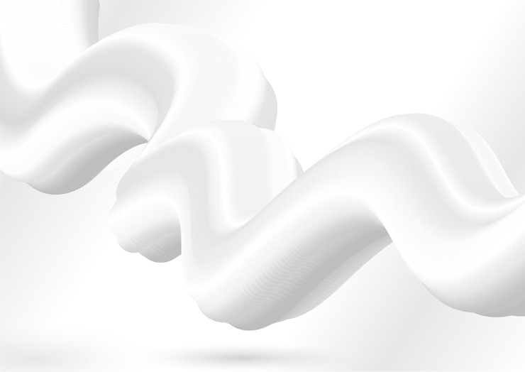 Vettore gratuito sfondo astratto con un disegno a onda gradiente bianco