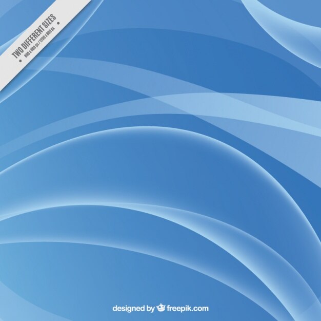 Vettore gratuito sfondo blu con forme astratte