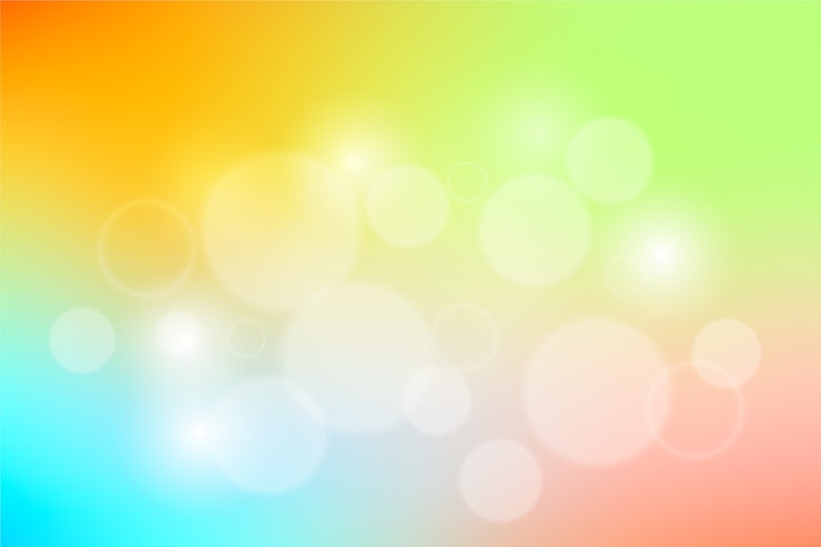 Vettore gratuito sfondo bokeh sfocato