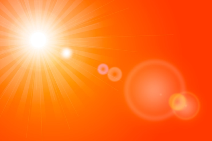 Vettore gratuito sfondo caldo sfumato