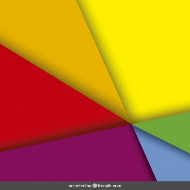 Vettore gratuito sfondo colorato geometrico