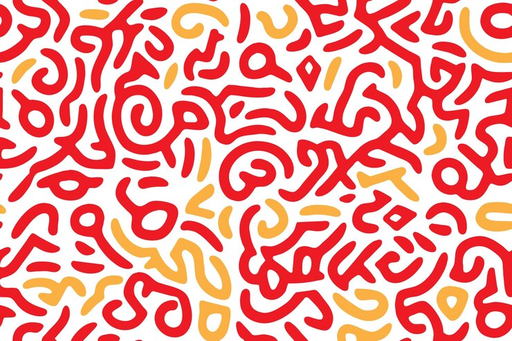 Vettore gratuito sfondo colorato piatto senza cuciture arabo ornamento geometrico