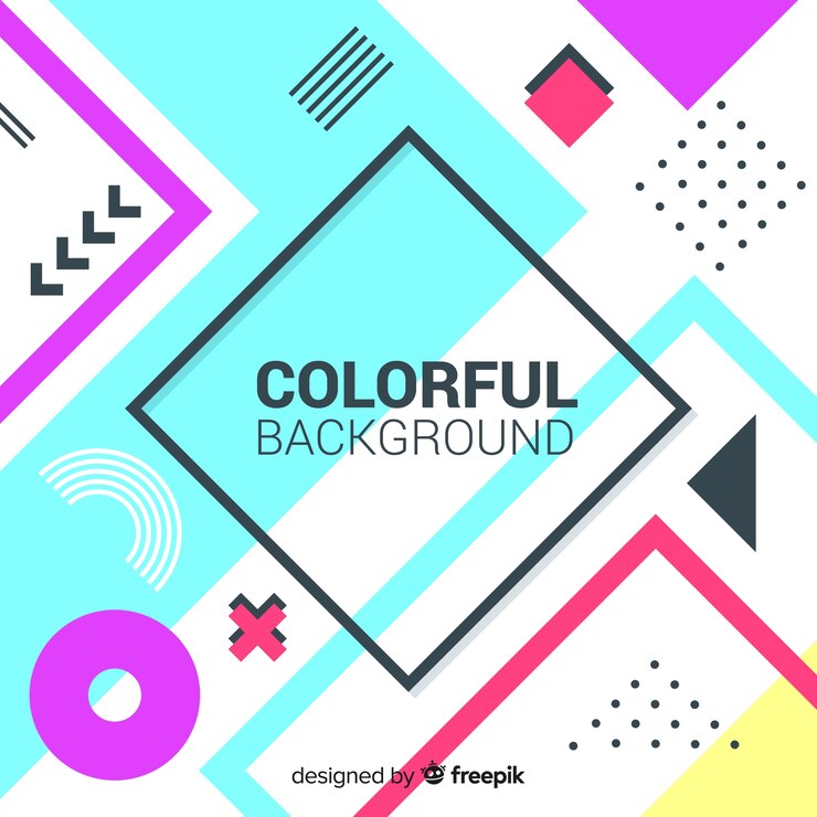 Vettore gratuito sfondo colorato