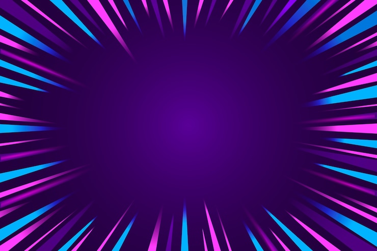 Vettore gratuito sfondo con effetto di zoom gradiente