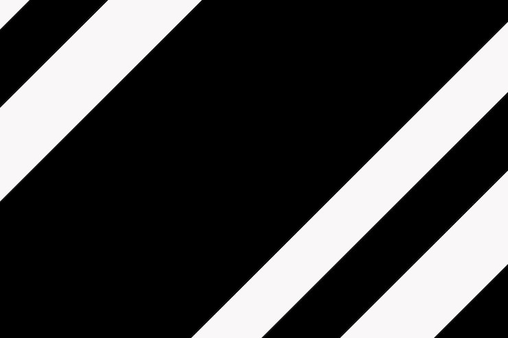 Vettore gratuito sfondo con motivo a righe, design semplice in bianco e nero vettore
