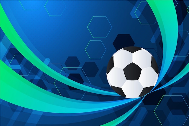 Sfondo di calcio sfumato