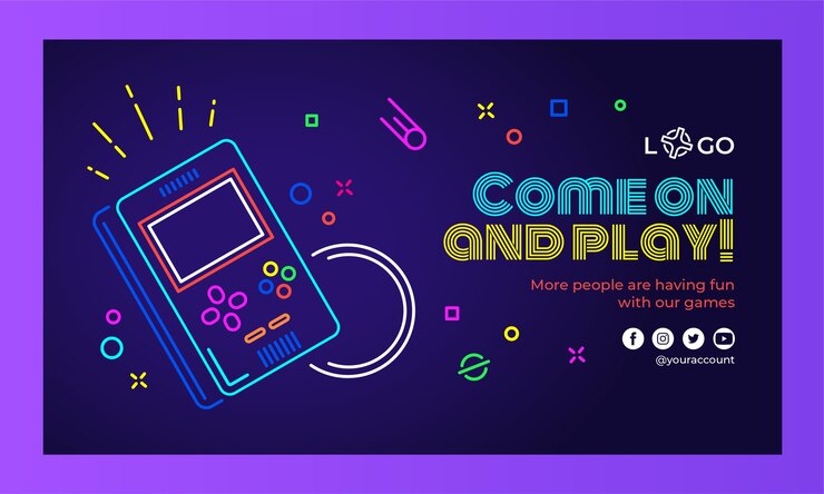 Vettore gratuito sfondo di contrazione del concetto di gioco di design piatto