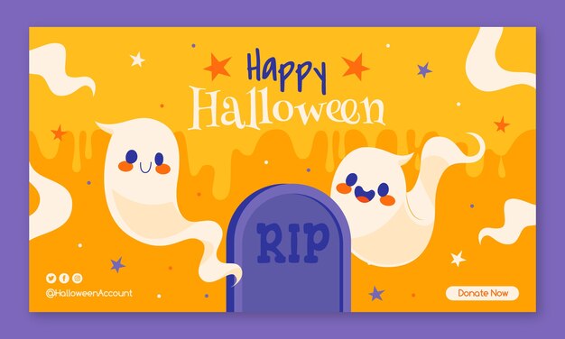 Sfondo di contrazione per la celebrazione di Halloween