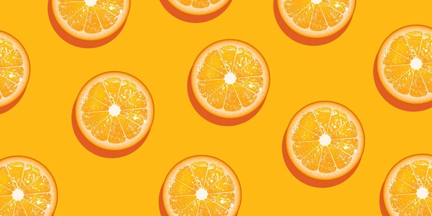 sfondo di fetta di frutta arancione