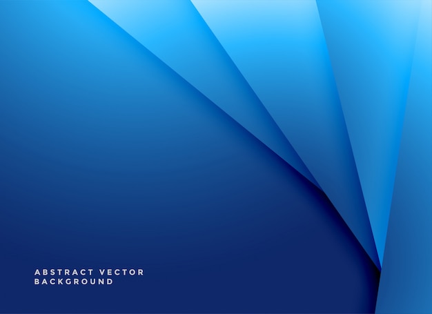 Sfondo di forme geometriche blu minimo