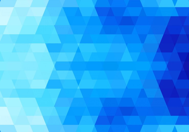 Vettore gratuito sfondo di forme geometriche blu moderne