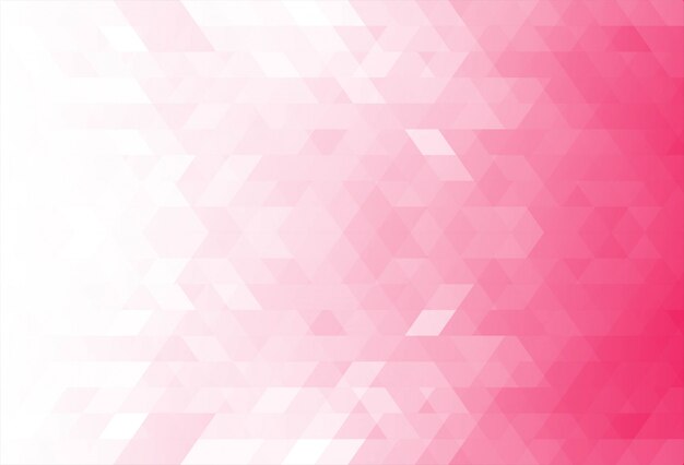 Sfondo di forme geometriche rosa moderno