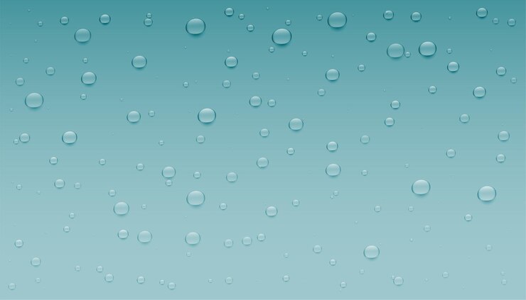 Vettore gratuito sfondo di gocce d'acqua di nebbia umida