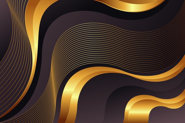 Sfondo di lusso dorato premium