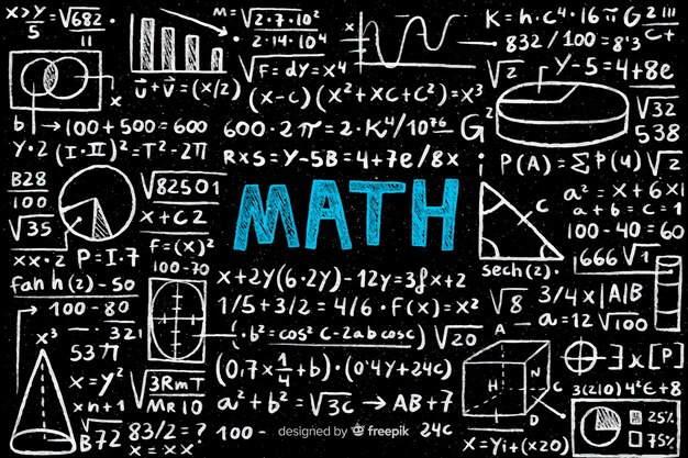 Sfondo di matematica