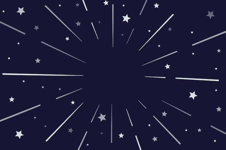 Vettore gratuito sfondo di stelle d'argento design piatto