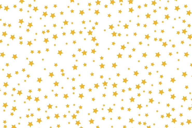 Vettore gratuito sfondo di stelle varie