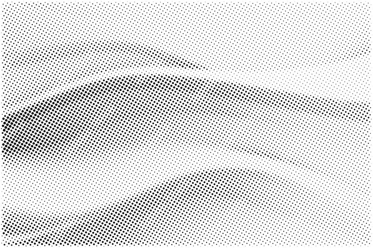 Vettore gratuito sfondo di texture a mezza tonalità grunge astratto in bianco e nero