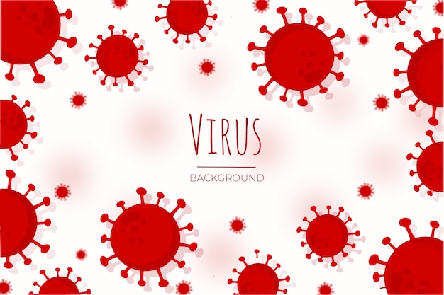 Sfondo di virus