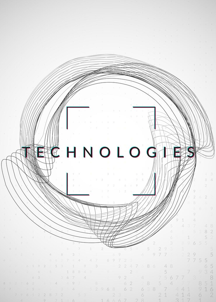 Vettore gratuito sfondo di visualizzazione tecnologia per big data artificiale
