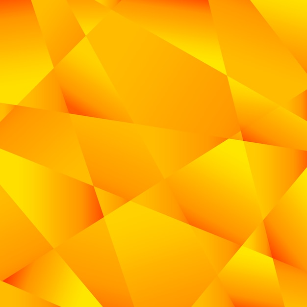 Sfondo giallo poligonale