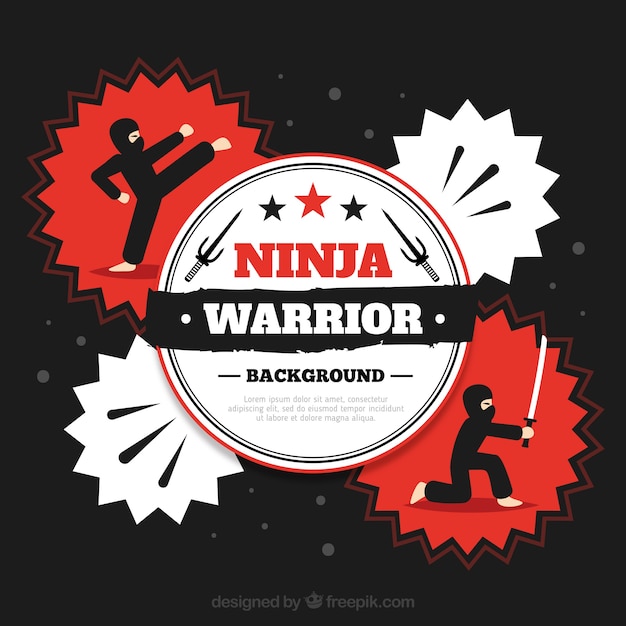 Sfondo guerriero ninja