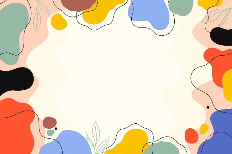 Vettore gratuito sfondo minimo disegnato a mano