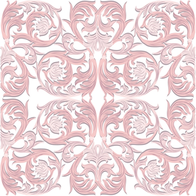 Sfondo ornamentale rosa