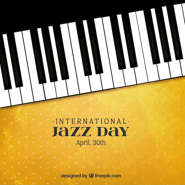 Sfondo per la giornata internazionale del jazz