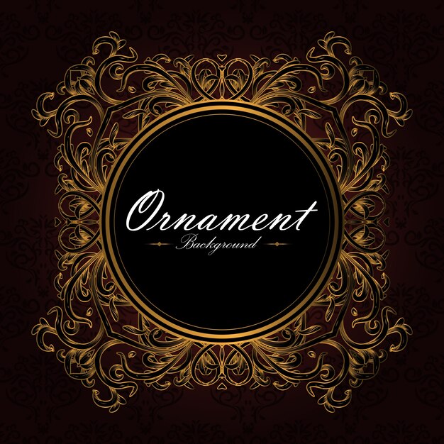 sfondo quadrato ornamentale