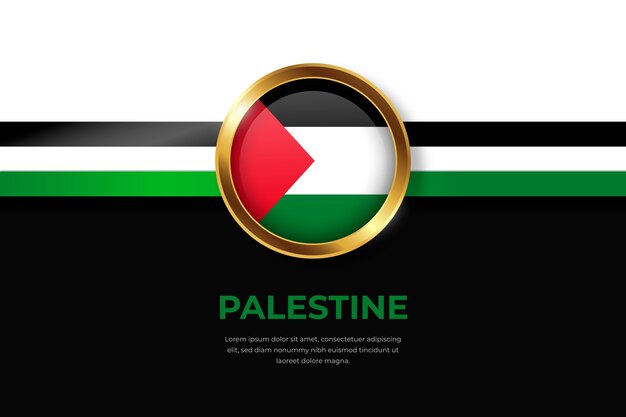 Sfondo realistico della Palestina