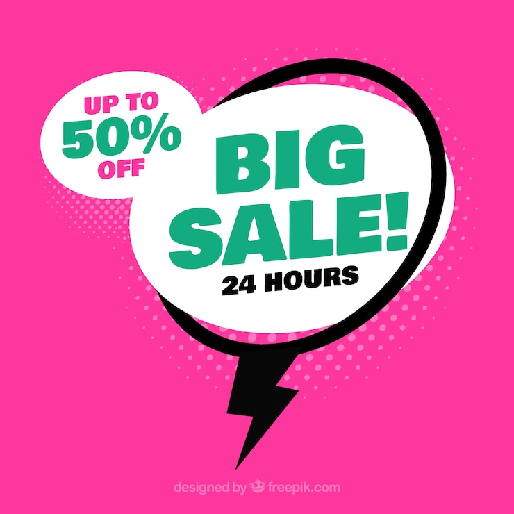 Vettore gratuito sfondo sconto speciale