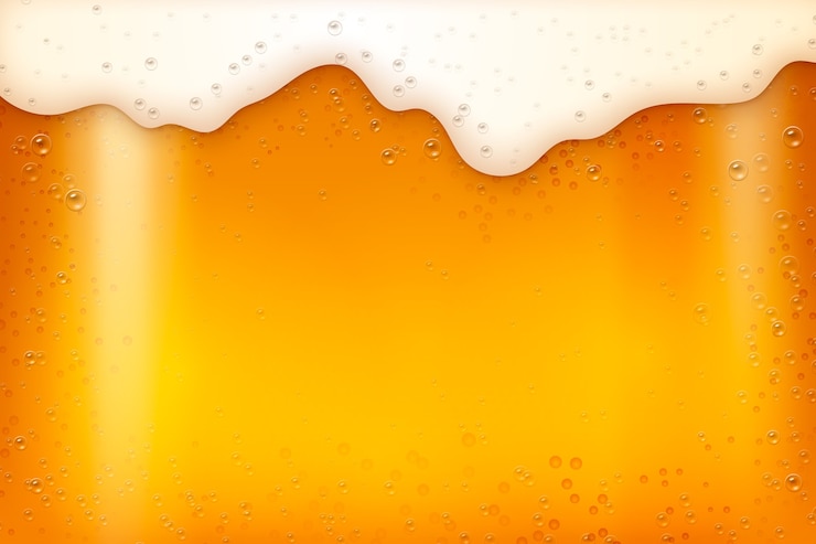 Vettore gratuito sfondo sfumato per la celebrazione della giornata internazionale della birra