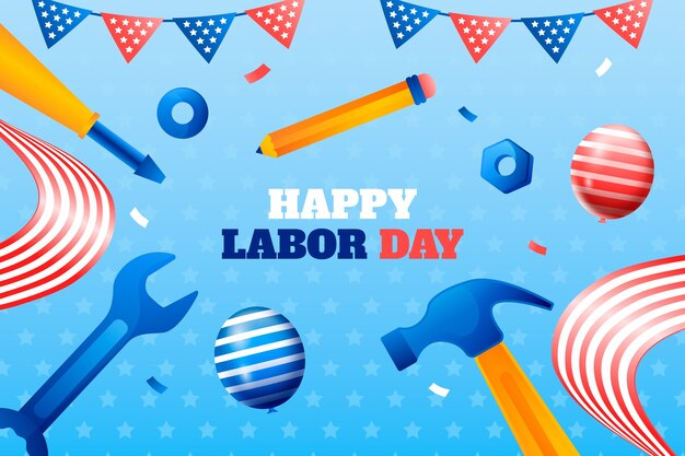Sfondo sfumato per noi celebrazione della festa del lavoro