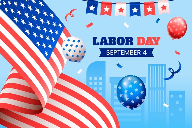 Sfondo sfumato per noi celebrazione della festa del lavoro