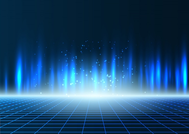 Vettore gratuito sfondo techno moderno