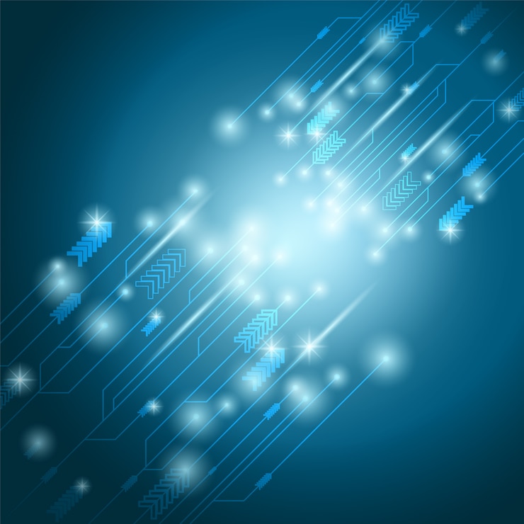 Vettore gratuito sfondo tecnologico lucido