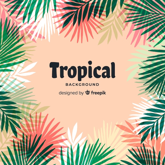 Sfondo tropicale