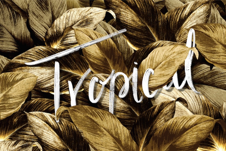 Vettore gratuito sfondo tropicale