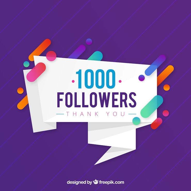 Vettore gratuito sfondo viola di seguaci di 1k