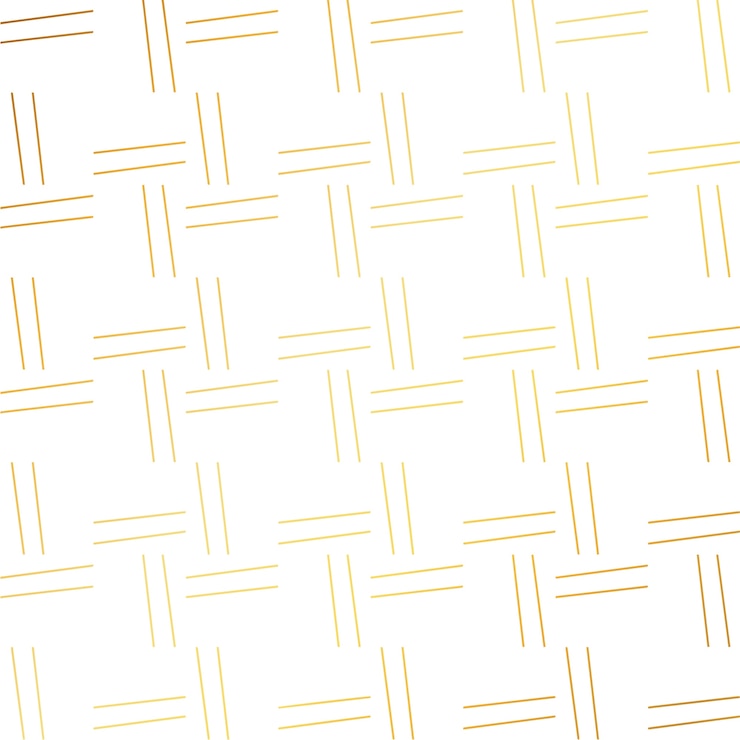 Vettore gratuito simples linee modello in colore dorato