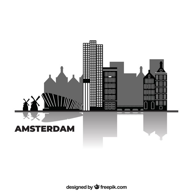 Skyline design di Amsterdam