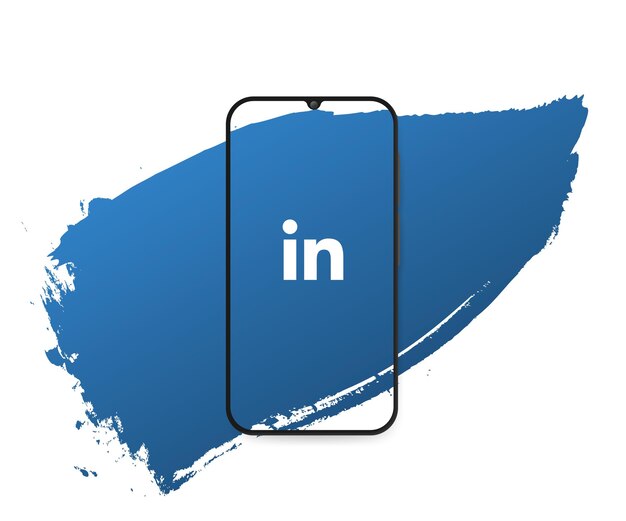 Social media Linkedin splash