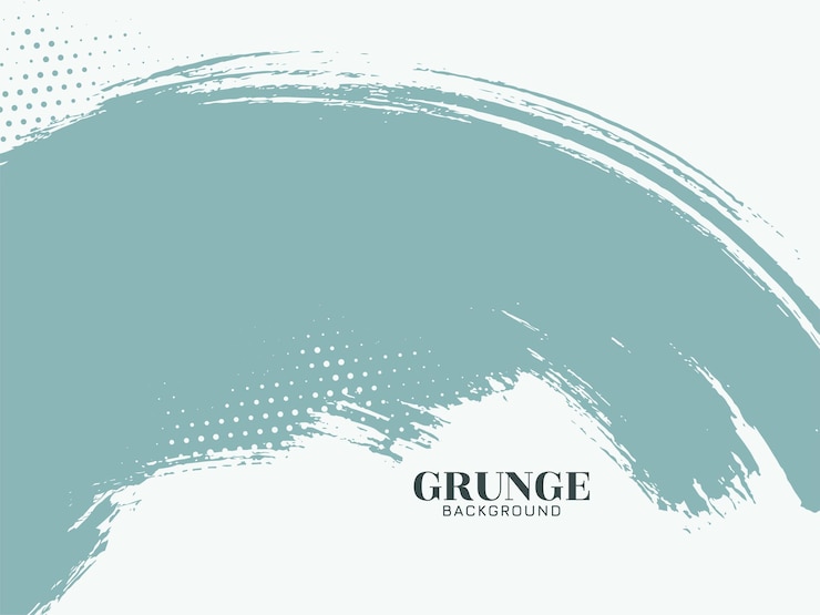 Vettore gratuito soft sea green grunge texture decorative background design
