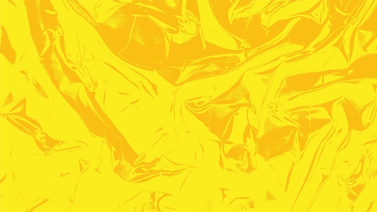 Vettore gratuito splash di inchiostro giallo consistenza di foglio arrugginito